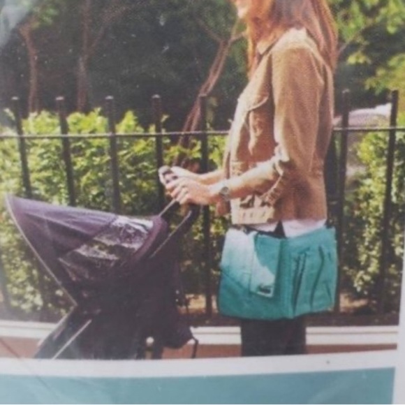 Baby Cargo Fiona Bag (Blue) Stroller / Diaper Bag to Crossover Bag - Brand New! - Picture 6 of 12